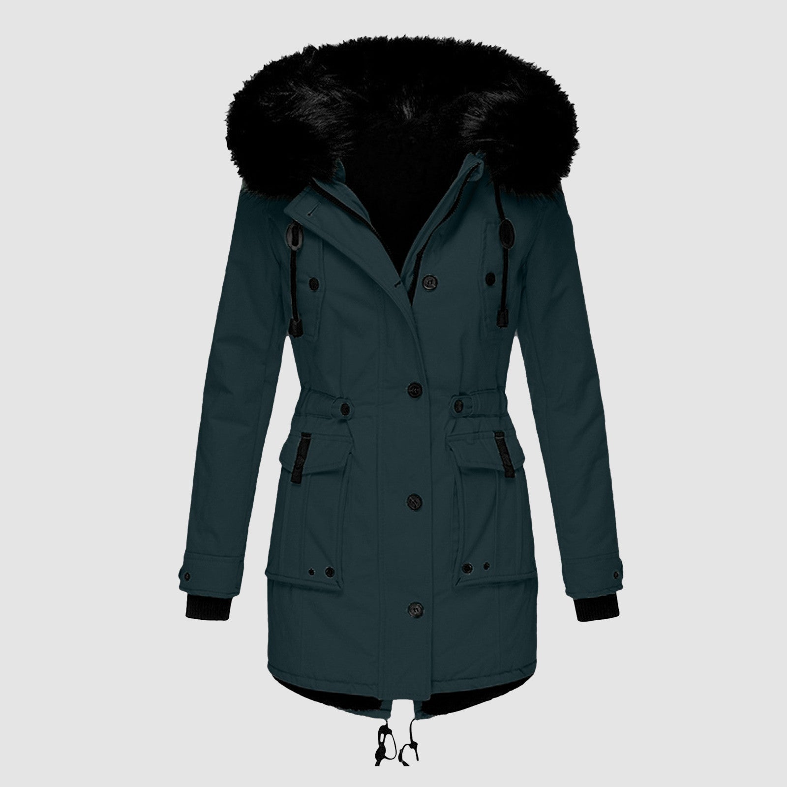 Frieda Women's Parka Jacket | High-Quality Cotton, Elegant Design for Winter 6