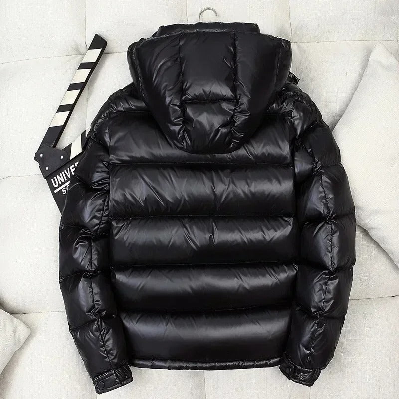 Gavin Men's Jacket | Windproof, Duck Down Filling, Stylish Black