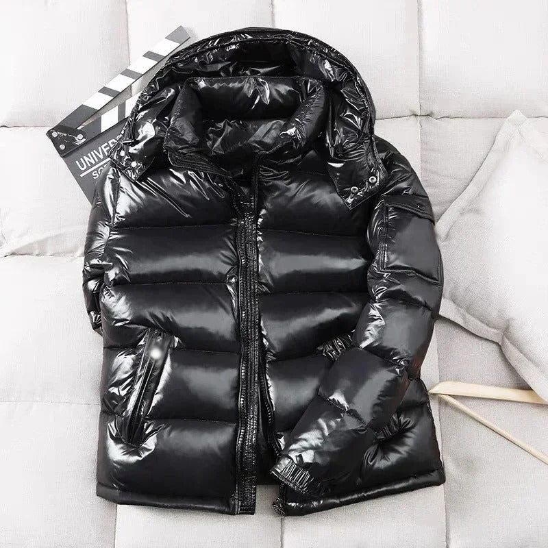 Gavin Men's Jacket | Windproof, Duck Down Filling, Stylish Black