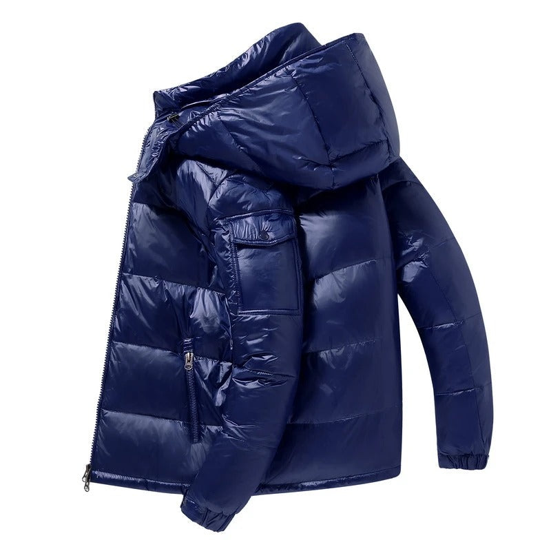 Gavin Men's Jacket | Windproof, Duck Down Filling, Stylish Black