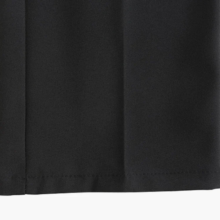 Gavin Men's Wide Leg Trousers | Pleated Detail, Belt Loops 7