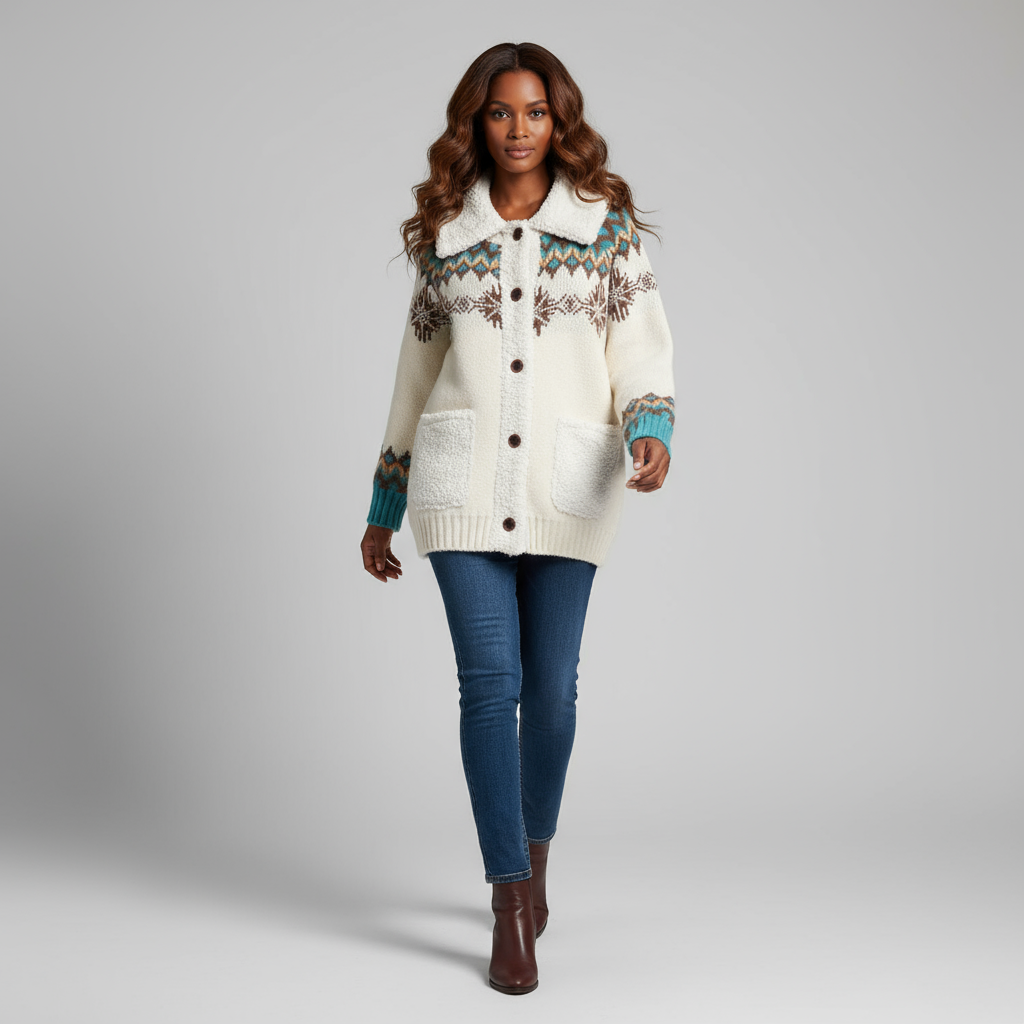Gera Women's Winter Vest | Soft Fleece Collar, Comfortable and Stylish