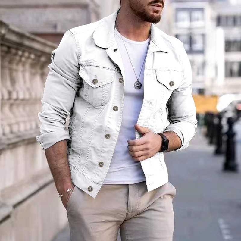 Harmon Men’s Denim Jacket | Eco-Friendly Fabric, Classic Fit 2
