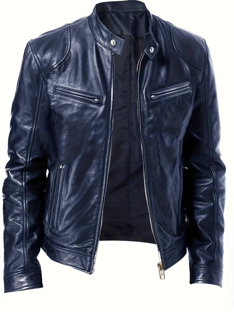 Harmon Men's Jacket | Chic Design with Pockets 2
