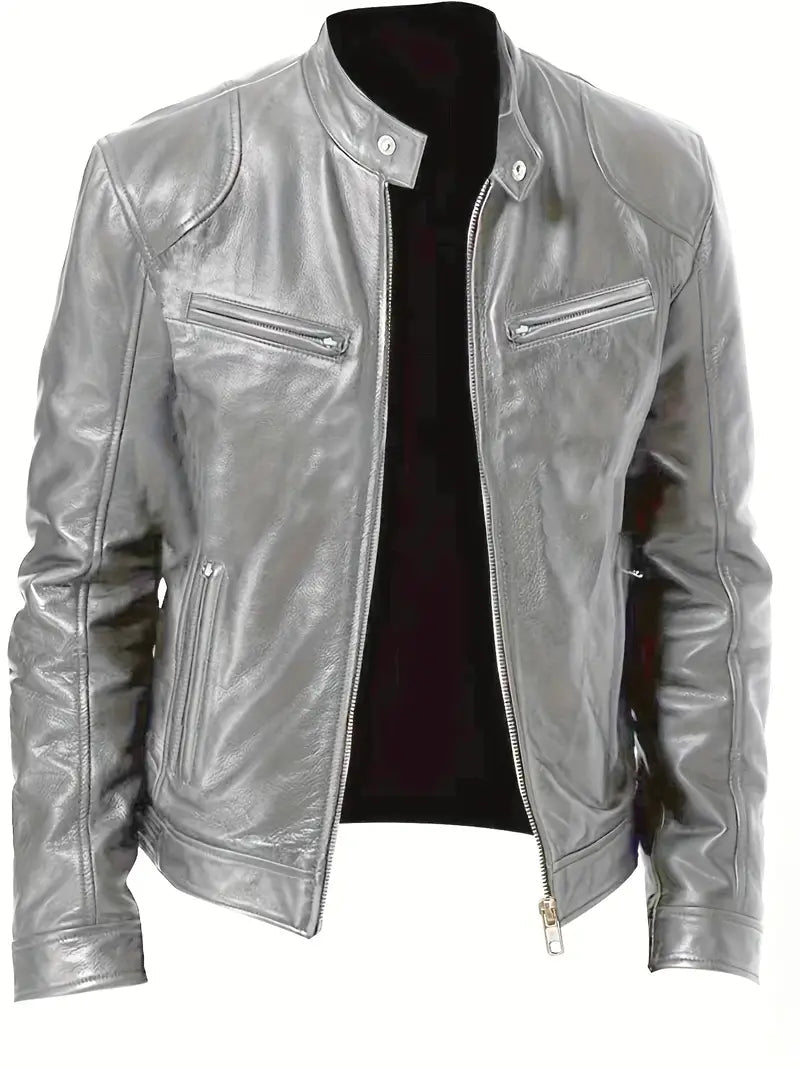 Harmon Men's Jacket | Chic Design with Pockets 4