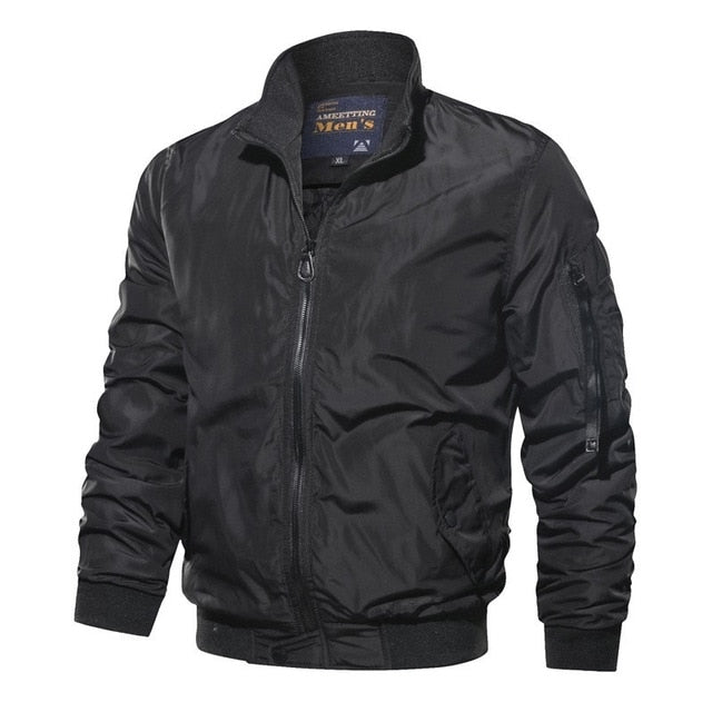 Harmon Men's Jacket | Windproof Bomber, Stylish Design 1
