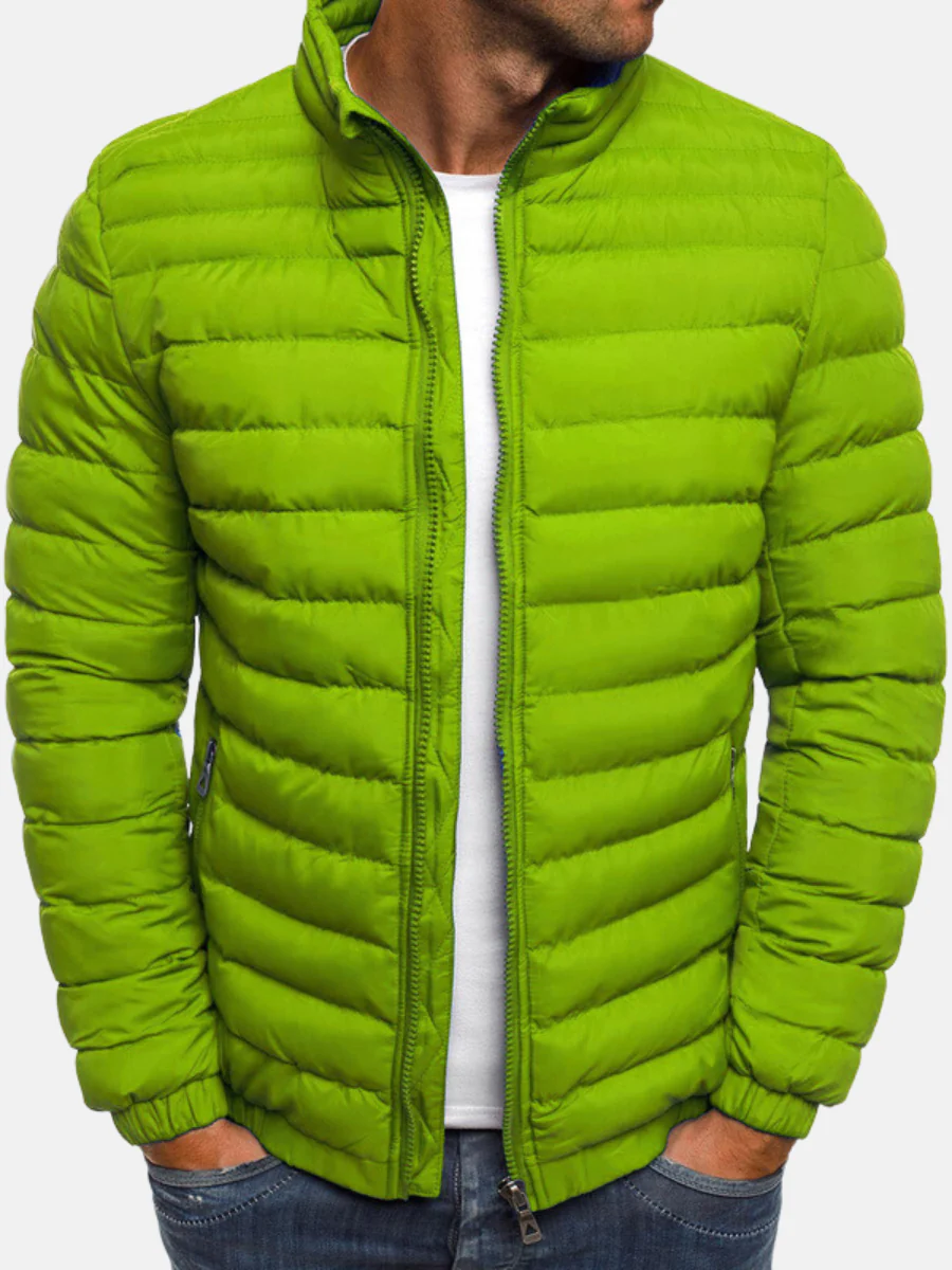 Harmon Men's Quilted Jacket | Lightweight Cotton, Versatile 3