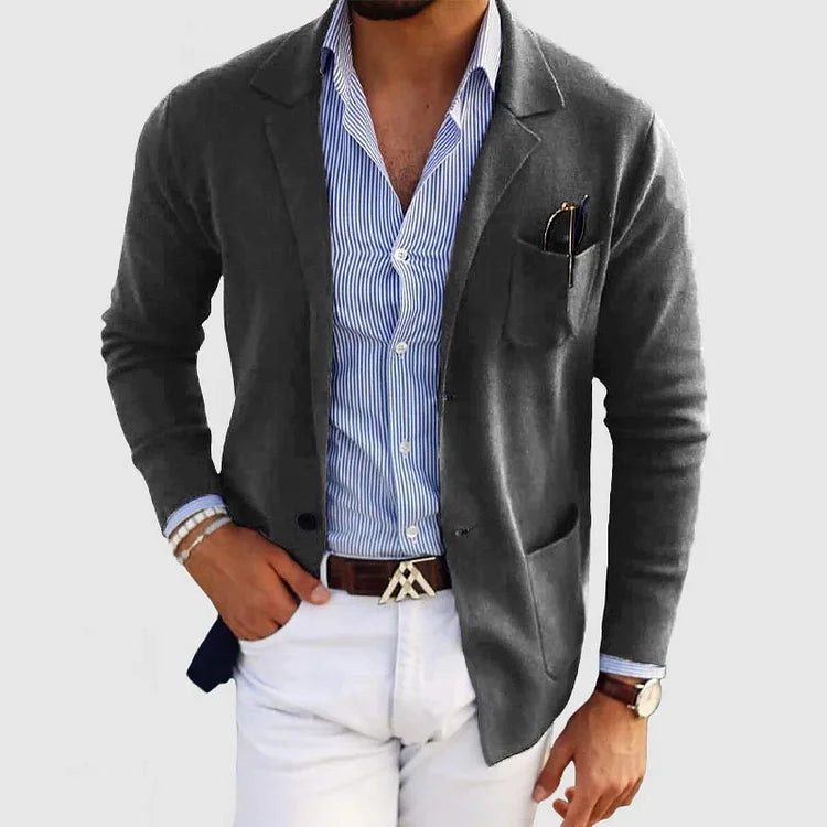 Harmon Men's Vest | Casual Buttons, Elegant Comfort 4