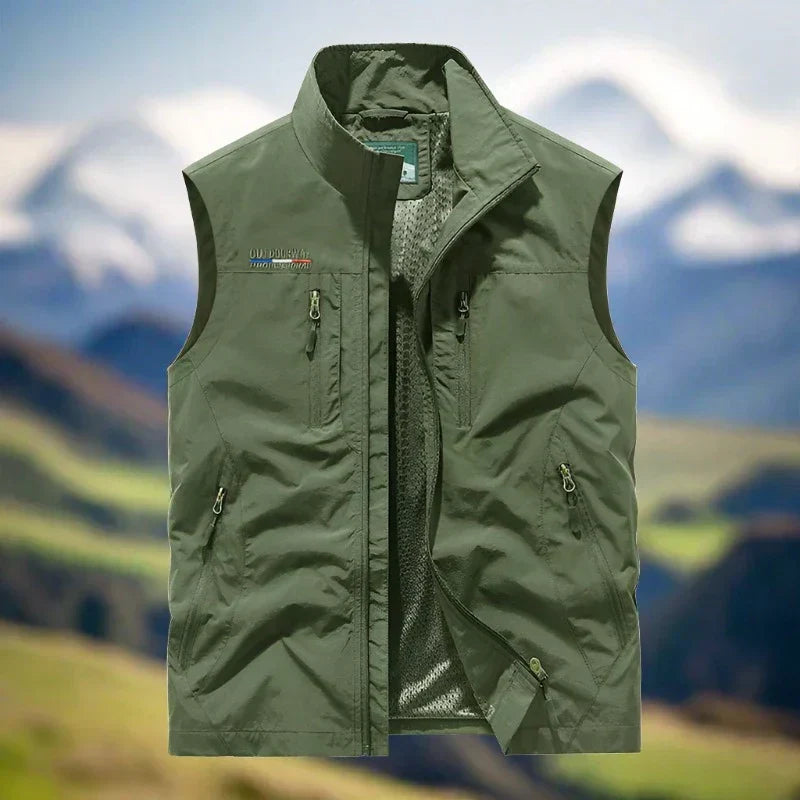 Harmon Men's Vest | Lightweight Fabric, Casual Elegance 5