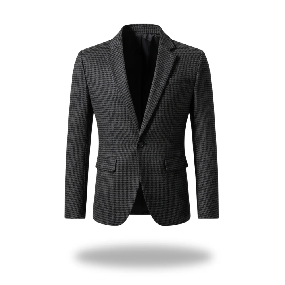 Harrison Men's Blazer | Premium Cotton-Polyester Blend, Tailored Fit 3
