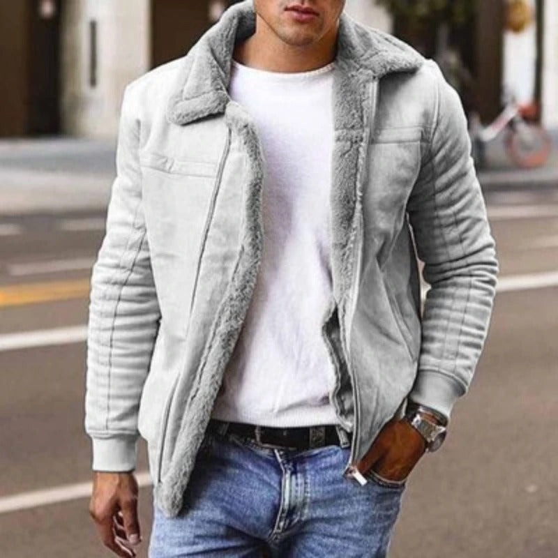 Haven Men's Jacket | Shearling Fleece, Cozy Comfort & Versatile Style 1