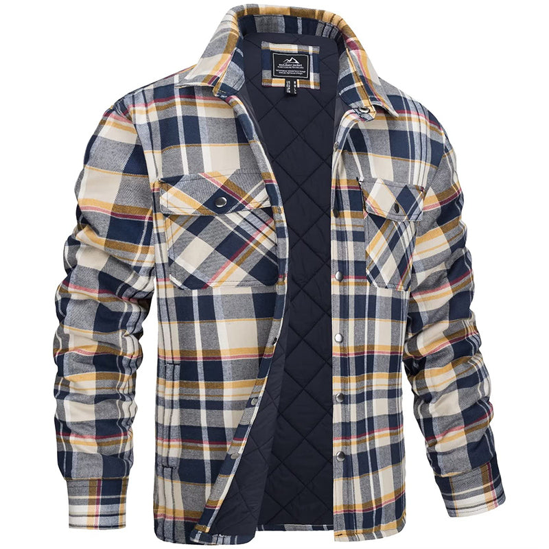 Haven Men's Lumberjack Jacket | Premium Flannel, Warm & Stylish 4