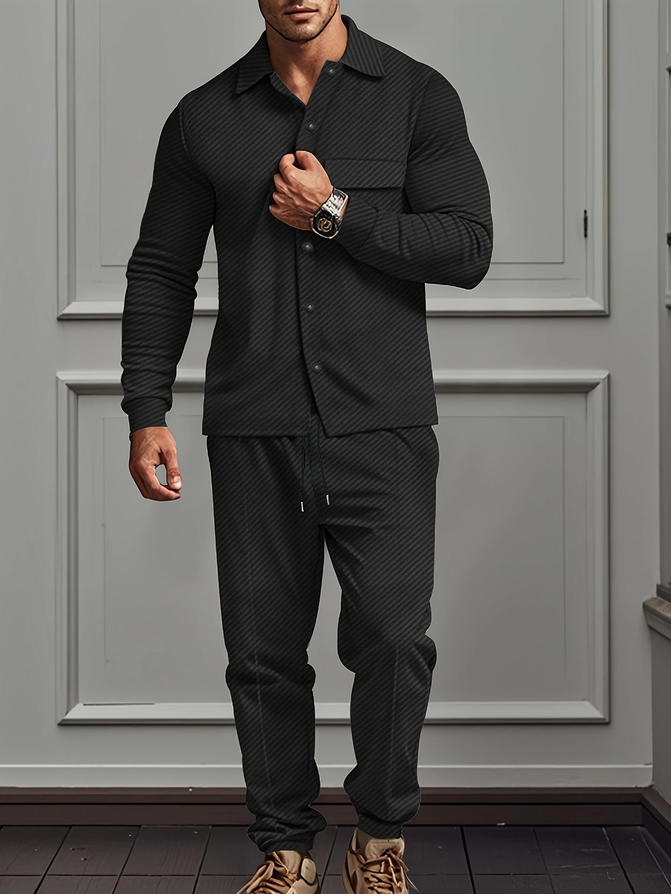 Haven Men's Overalls | Durable Polyester Blend, Comfortable Fit 1