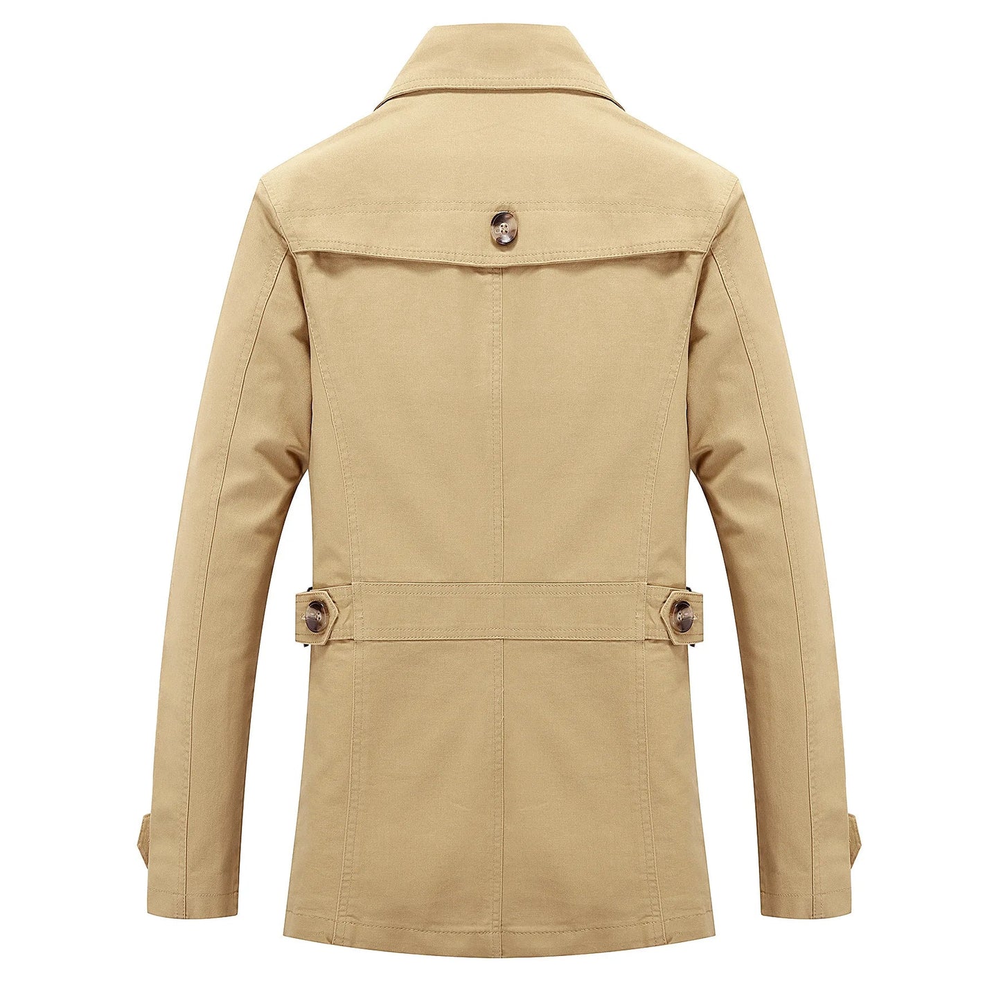 Haven Men's Trench Coat | Premium Fabric, Elegant Design 5