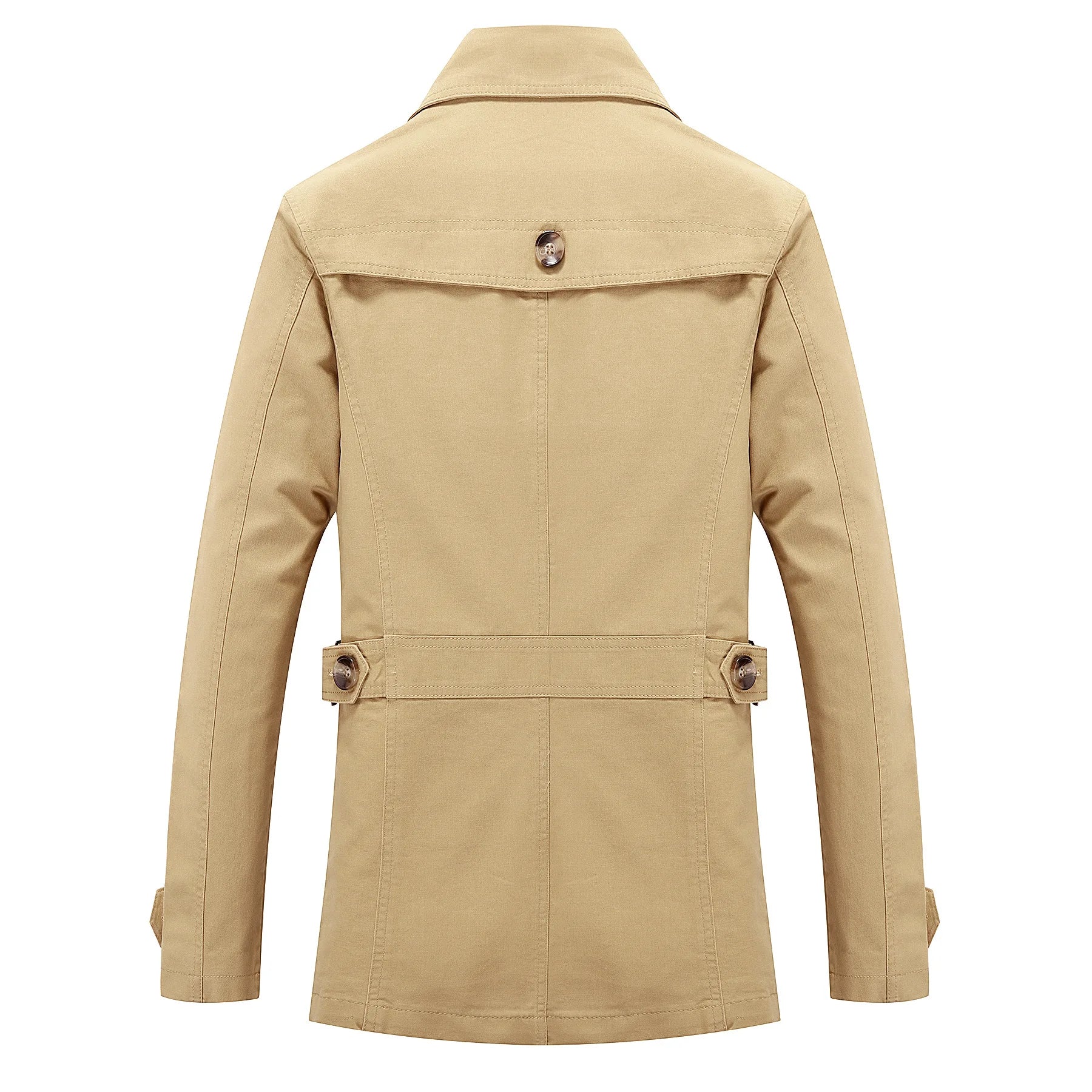 Haven Men's Trench Coat | Premium Fabric, Elegant Design 5