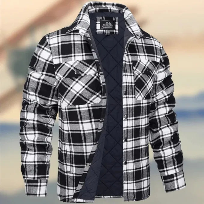 Haven Women's Motorcycle Jacket | Checked Design, Cold Weather 7