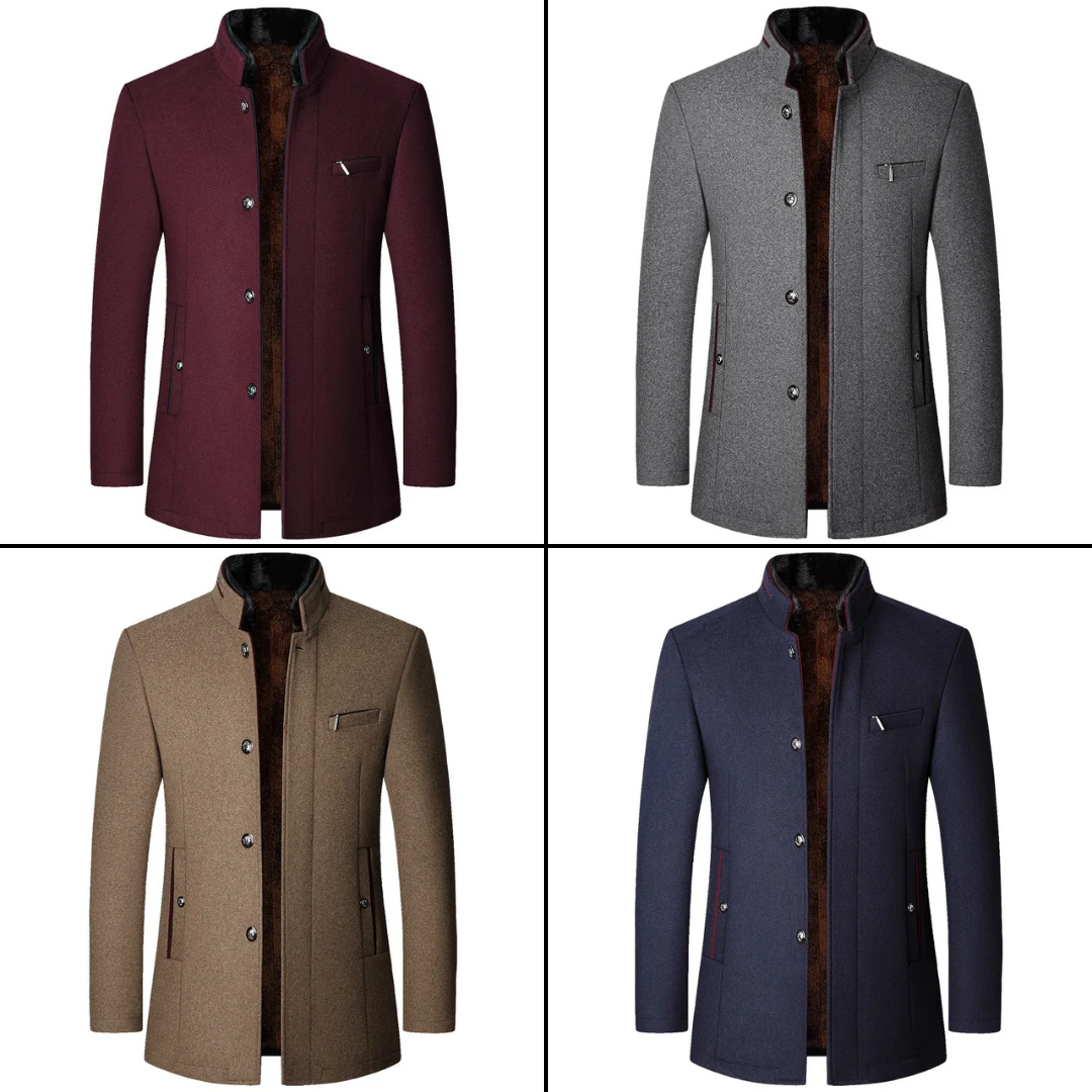 Hector Men's Classic Coat | Premium Quality, Versatile Style 2