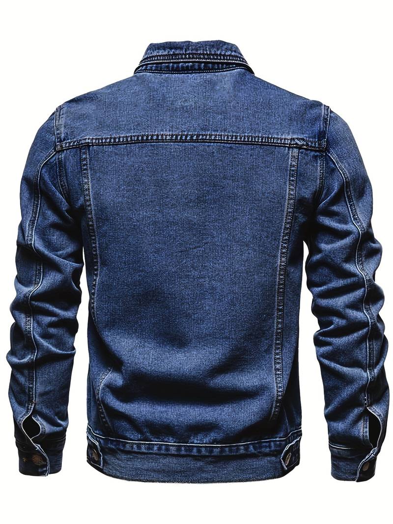 Hector Men's Denim Jacket | Classic Style, High-Quality Denim 1