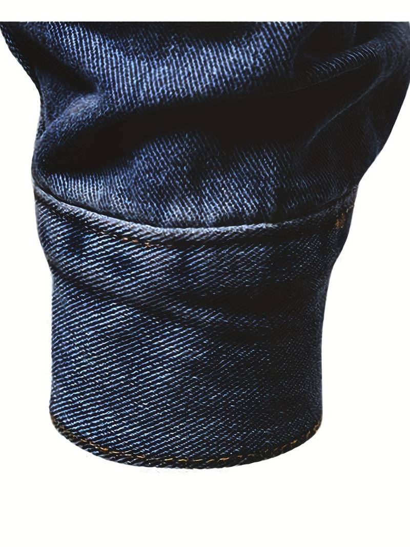 Hector Men's Denim Jacket | Classic Style, High-Quality Denim 4