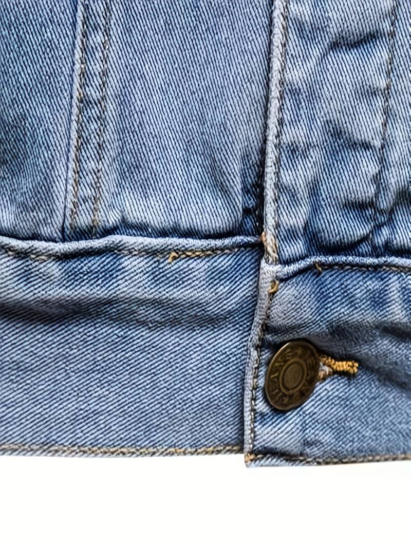 Hector Men's Denim Jacket | Classic Style, High-Quality Denim 6