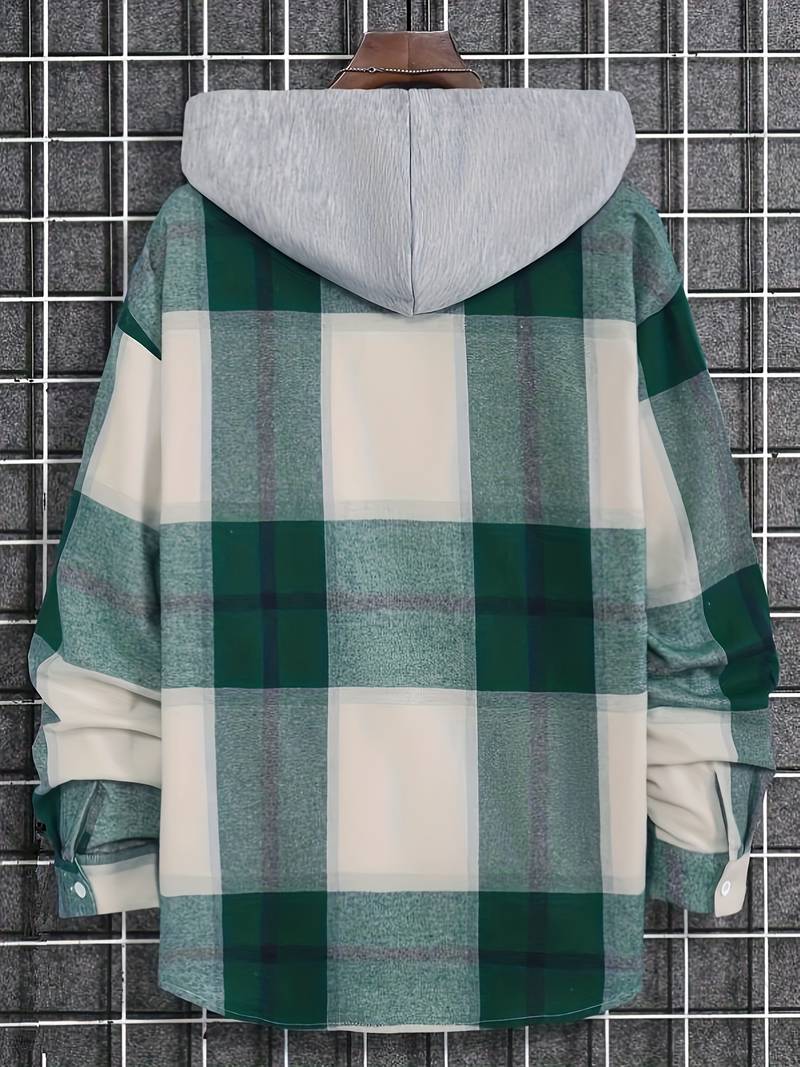 Hector Men's Jacket | Timeless Check Pattern, Adjustable Fit, Winter Essential 2