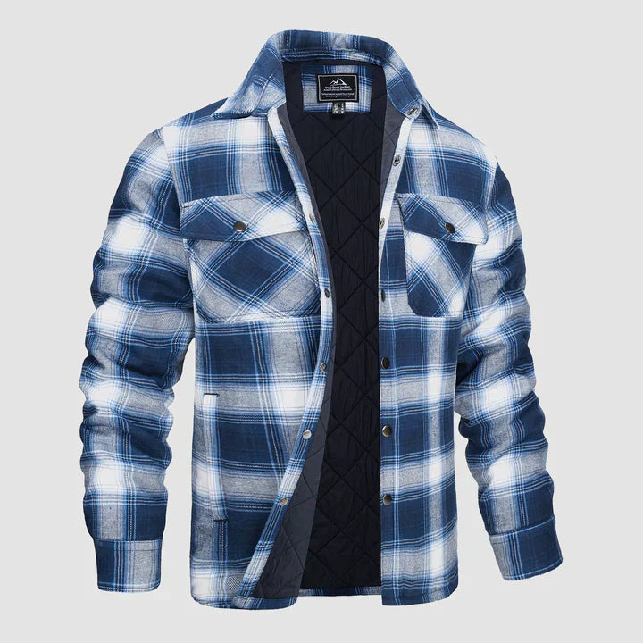 Hector Men's Striped Flannel Jacket | Soft Fabric, Versatile Style 5