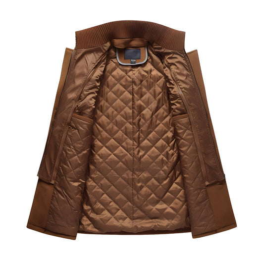 Hector Men's Winter Jacket | Tailored Wool Blend, Casual Style 1