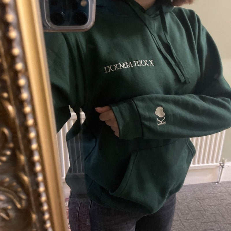 Heidi Couples Hoodie | Soft Cotton Blend, Romantic Gift 7