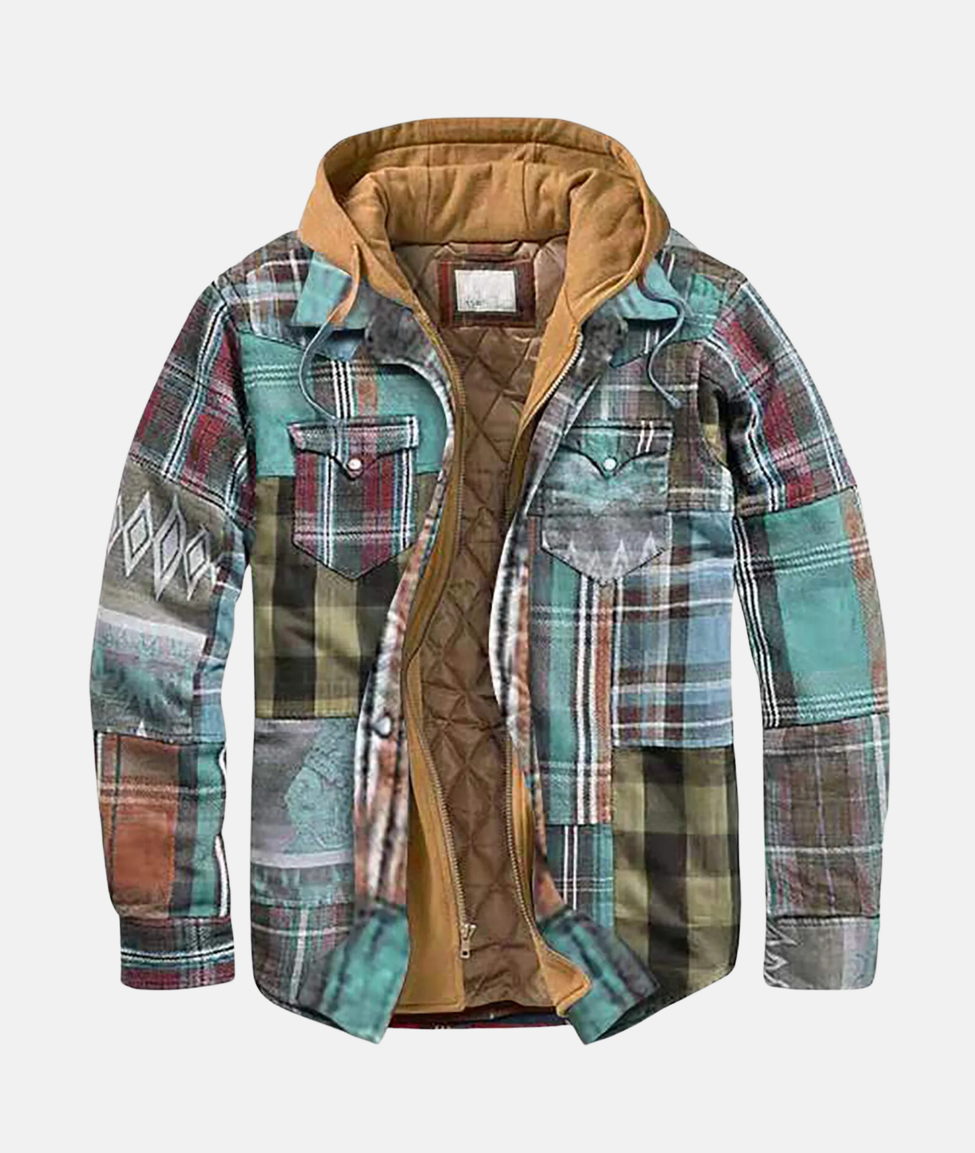 Hendrick Men's Flannel Shirt | High-Quality Insulation, Casual & Formal 0