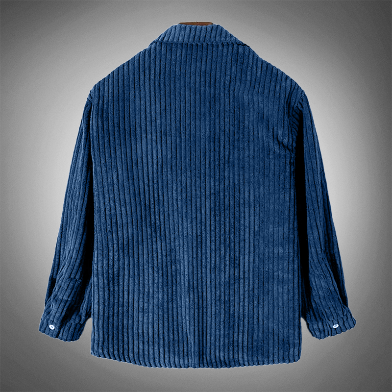Hendrick Men's Overshirt | Premium Corduroy, Casual Chic 1