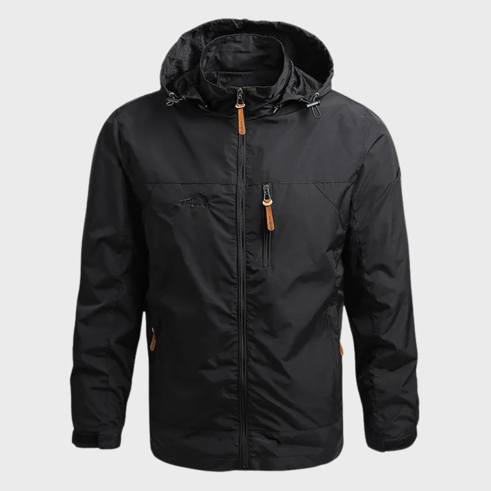 Henri Men's Waterproof Jacket | Soft Nylon Fabric, Stylish Winter Coat 0