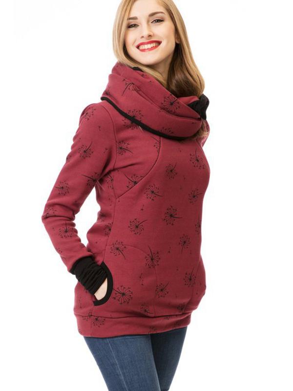 Hera Women's Nursing Sweatshirt | Floral Print, Casual Style 7