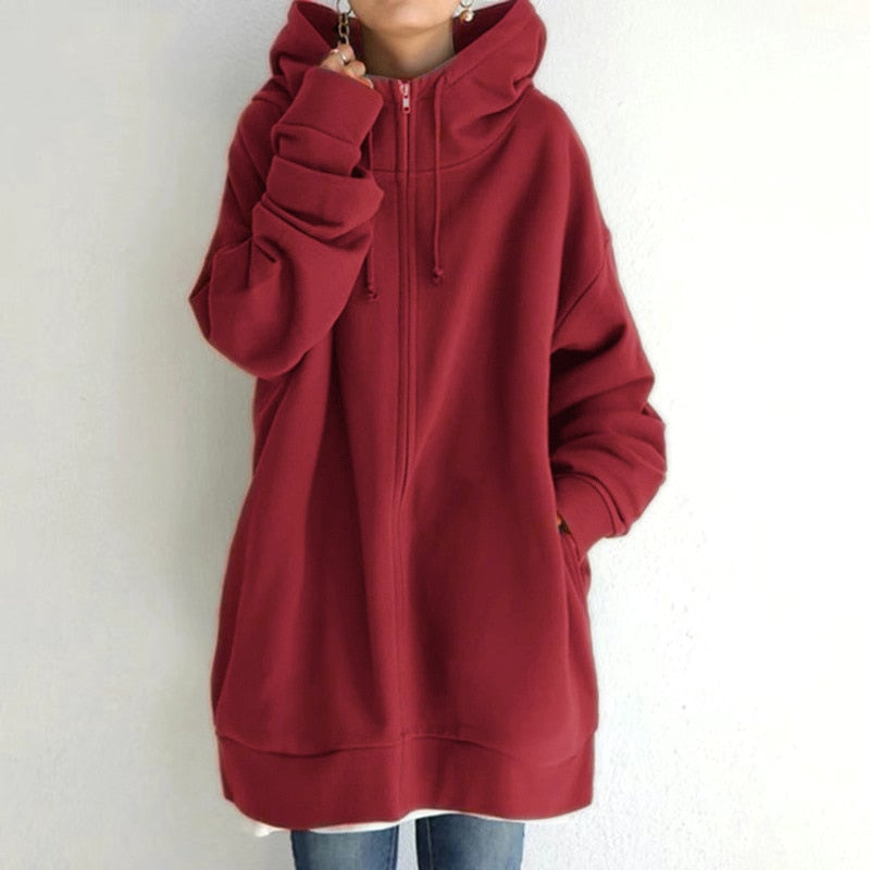 Hera Women's Oversized Hoodie | High-Quality Insulating Fabric, Cozy Casual Sweatshirt 2
