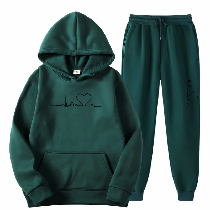 Hera Women's Sweat Suit | Soft Cotton Blend, Casual Hoodie and Sweatpants Set 6