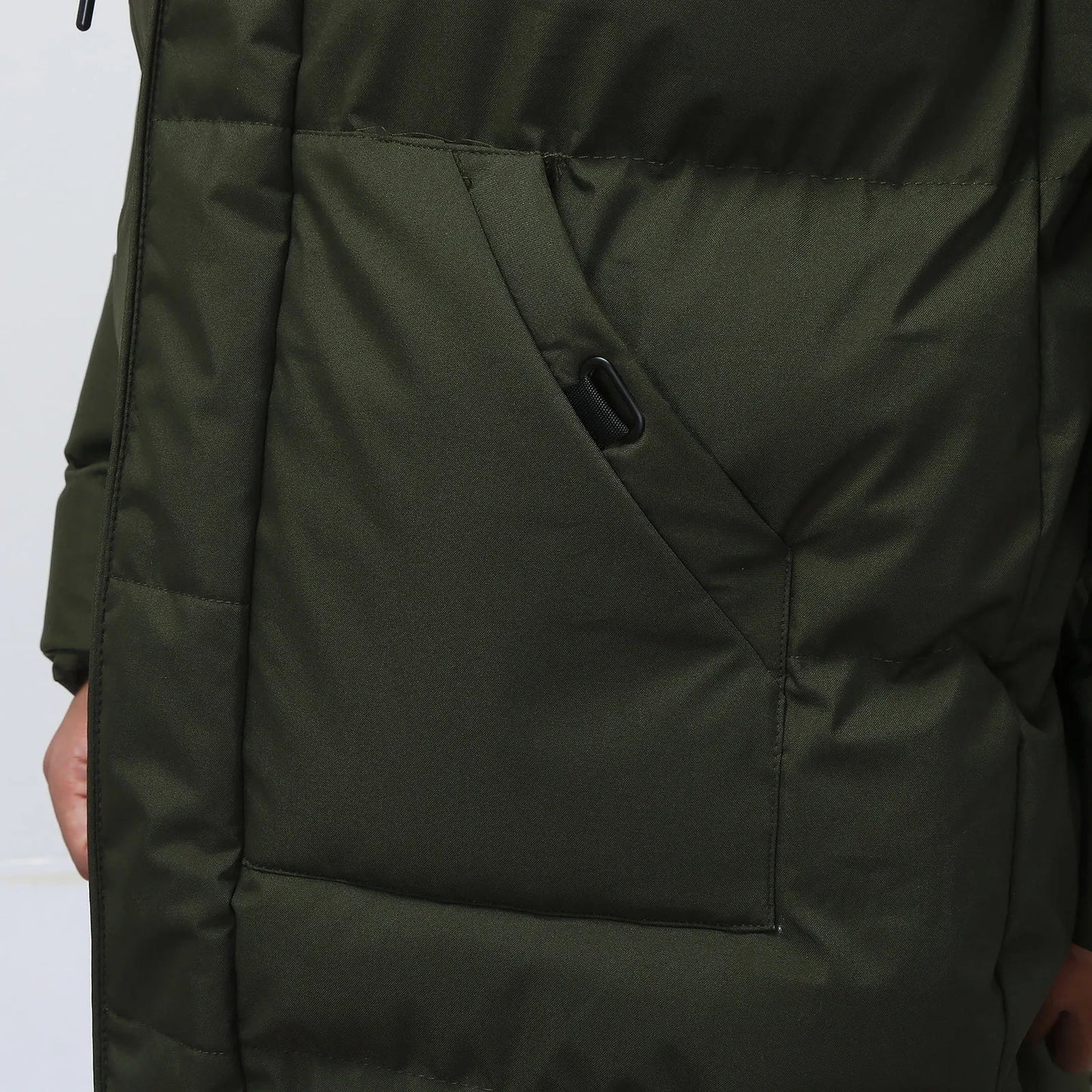 Men's Parka | Quilted with Hood, Winter Style