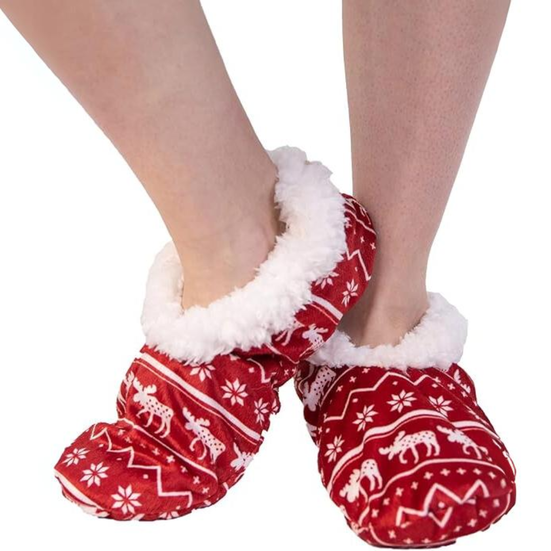 Holly Ladies Slippers | Soft Fleece, Non-Slip