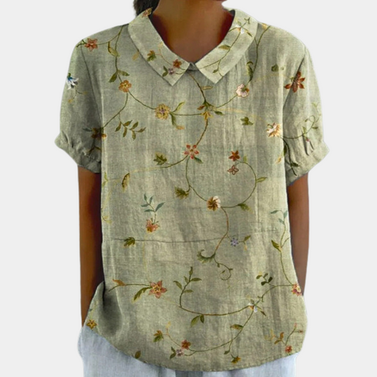 Holly Women's Blouse | Airy Fabric, Vintage Summer Top 1