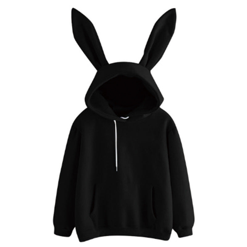 Holly Women's Hooded Sweatshirt | Playful Rabbit Ears, Cozy Comfort 2
