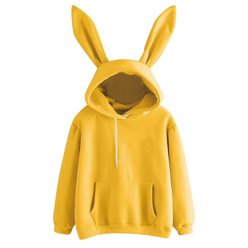 Holly Women's Hooded Sweatshirt | Playful Rabbit Ears, Cozy Comfort 3