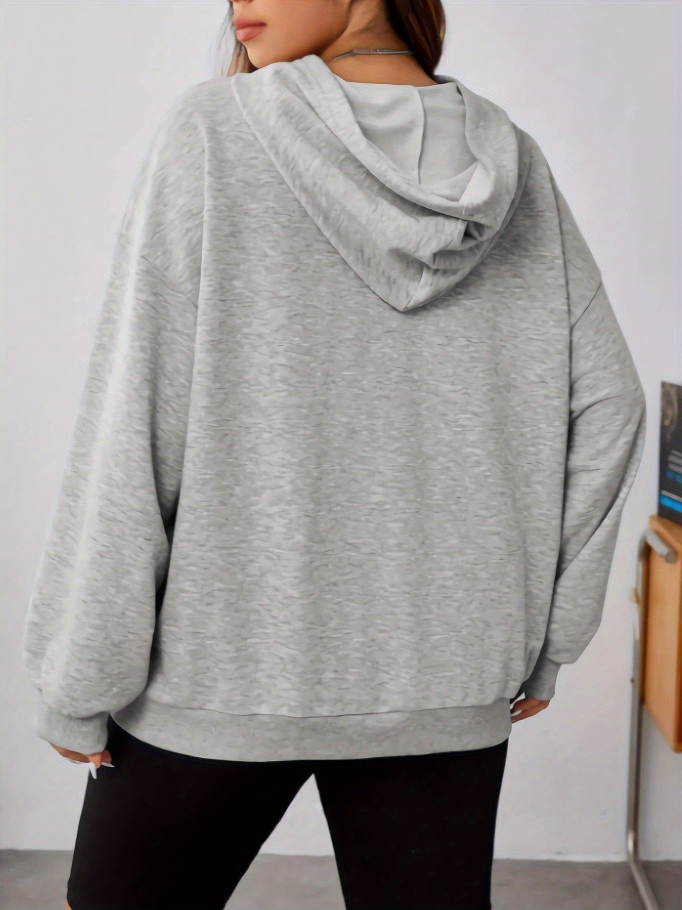 Holly Women's Pullover Hoodie | Cat Print, Cozy Style 3