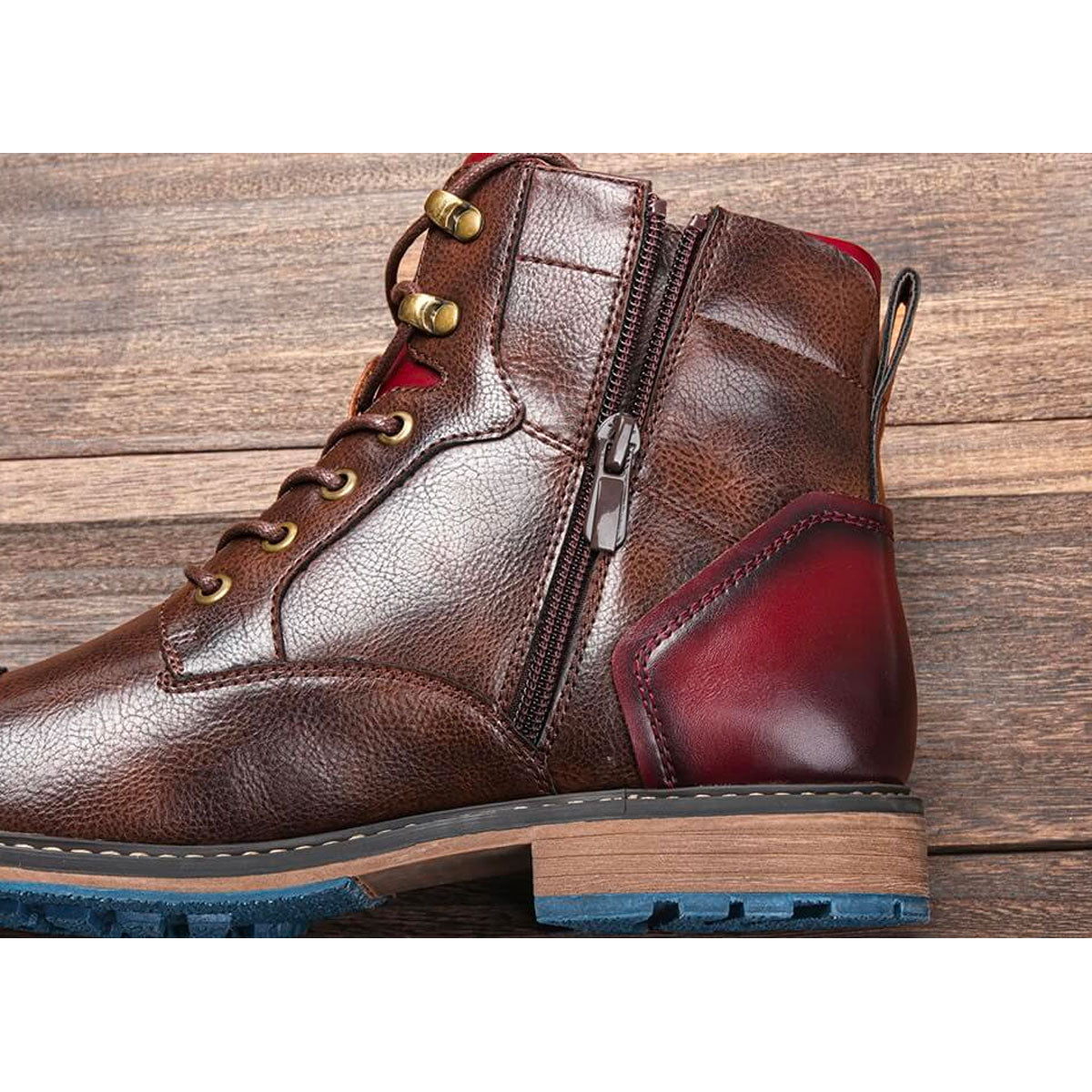 Hugo Men's Boots | Breathable Synthetic Leather, Comfortable and Non-Slip