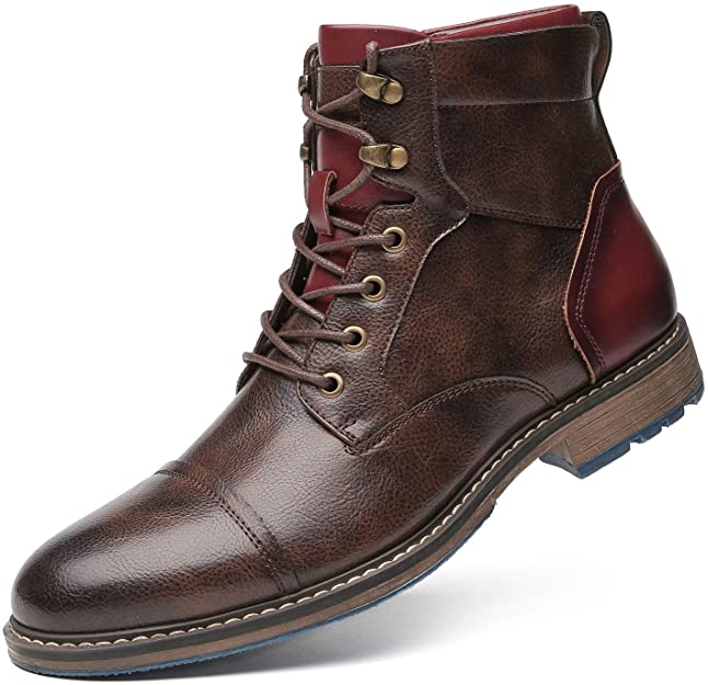 Hugo Men's Boots | Breathable Synthetic Leather, Comfortable and Non-Slip
