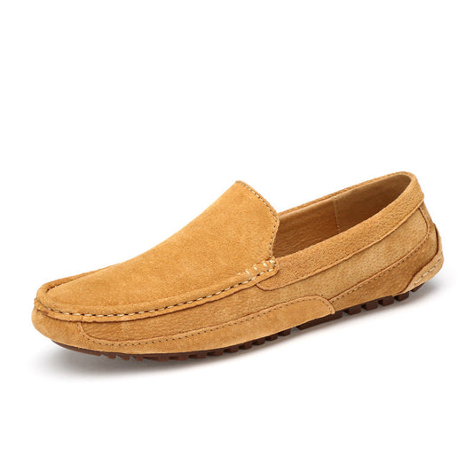 Hugo Men's Loafers | Comfortable Fit, Timeless Beige Design