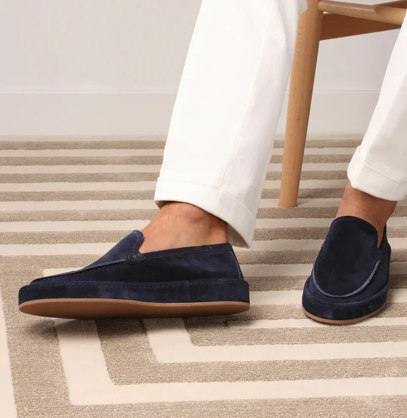 Hugo Men's Loafers | Comfortable Fit, Timeless Beige Design