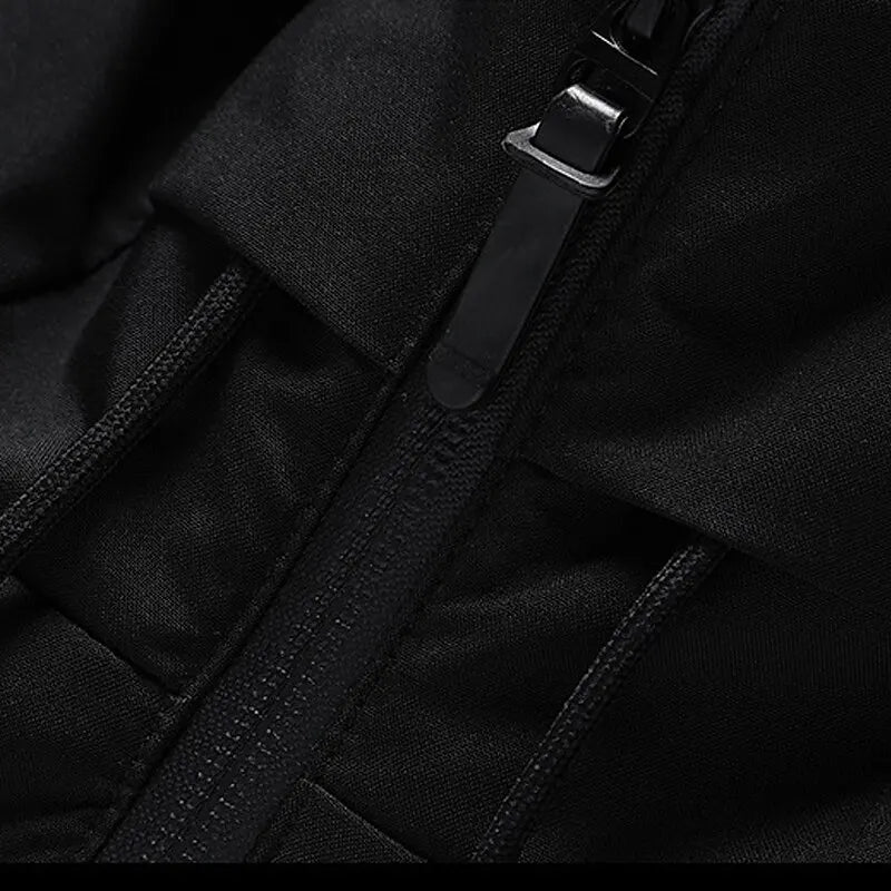 Hugo Men's Puffer Winter Jacket | With Hood and Practical Pockets