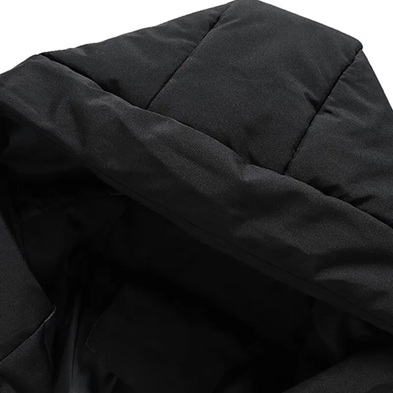 Hugo Men's Puffer Winter Jacket | With Hood and Practical Pockets