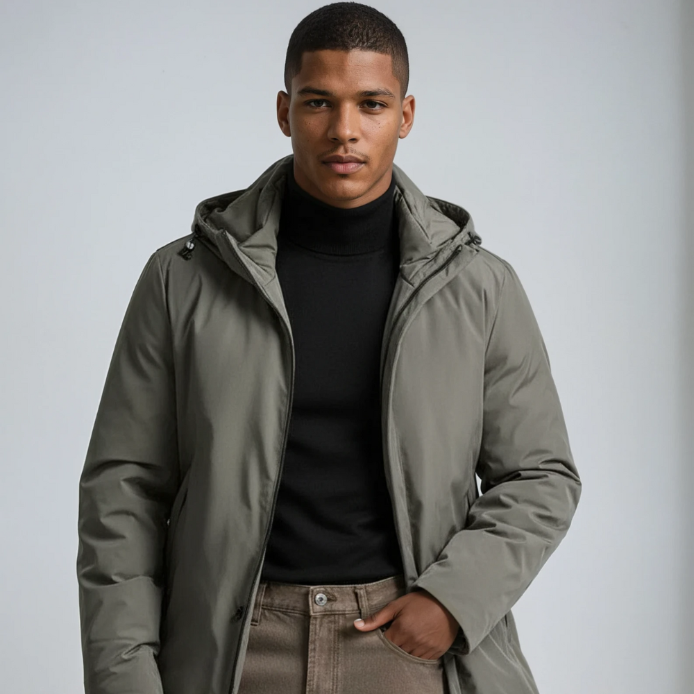 Hugo Men's Winter Jacket | Waterproof, Warm Fleece Lining
