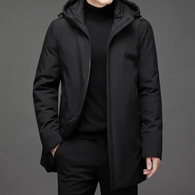 Hugo Men's Winter Jacket | Waterproof, Warm Fleece Lining