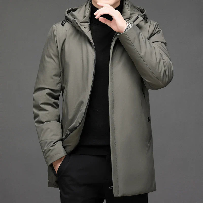 Hugo Men's Winter Jacket | Waterproof, Warm Fleece Lining
