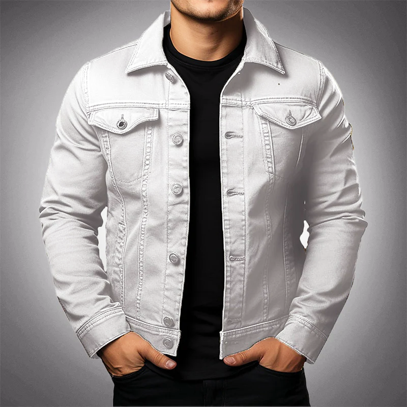Hugo Men's Denim Jacket | Premium Blend, Versatile Comfort 2